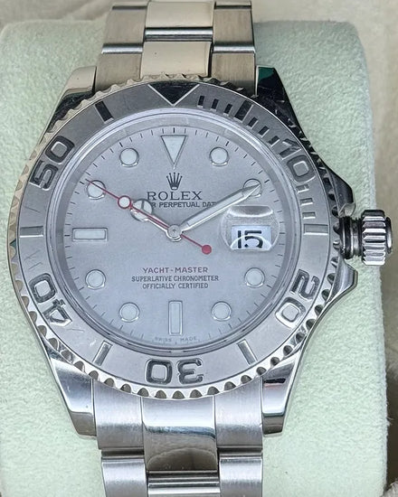 2003 Rolex Yacht-Master 40MM Silver Dial Oyster Bracelet (16622)