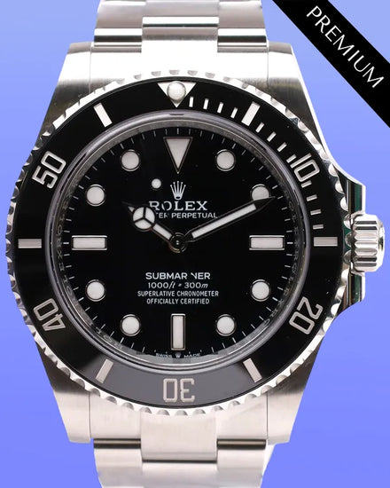 2025 Rolex Submariner No-Date 41MM Black Dial Oyster Bracelet (124060)