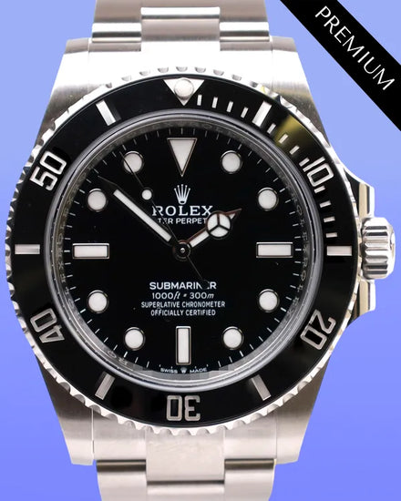 2025 Rolex Submariner No-Date 41MM Black Dial Oyster Bracelet (124060)
