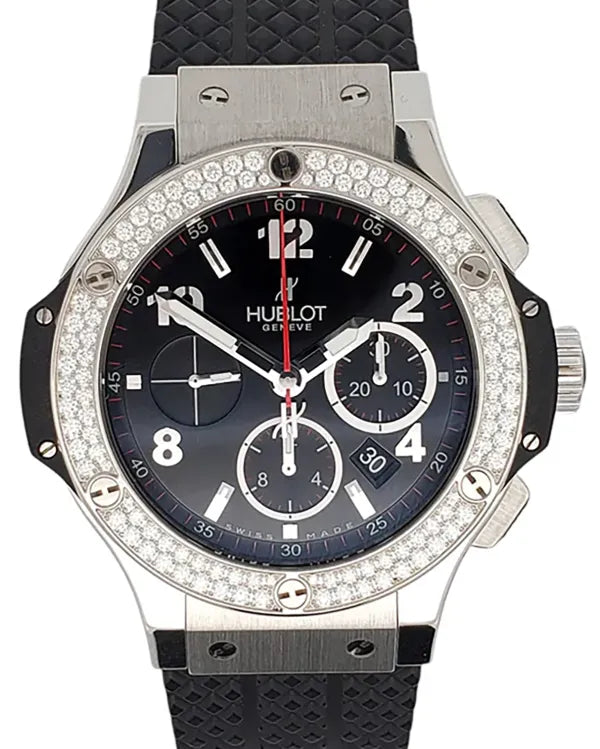 2016 Hublot Big Bang 44MM Black Dial Rubber Strap (301.SX.130.RX.114)