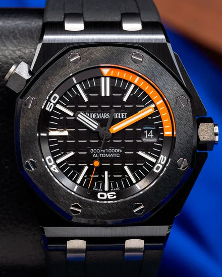 2013 Audemars Piguet Royal Oak Offshore 42MM Black Dial Rubber Strap (15707CE.OO.A002CA.01)