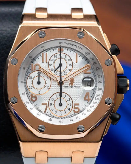 2005 Audemars Piguet Royal Oak Offshore "Pride of Russia" L.E. 42MM Silver Dial Rubber Strap (26061OR.OO.D002CR.01)