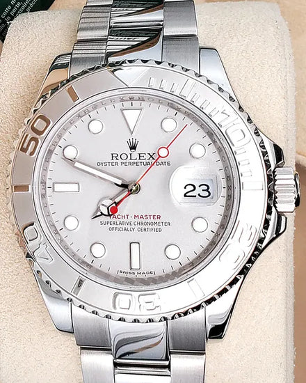 2007 Rolex Yacht-Master 40MM Silver Dial Oyster Bracelet (16622)