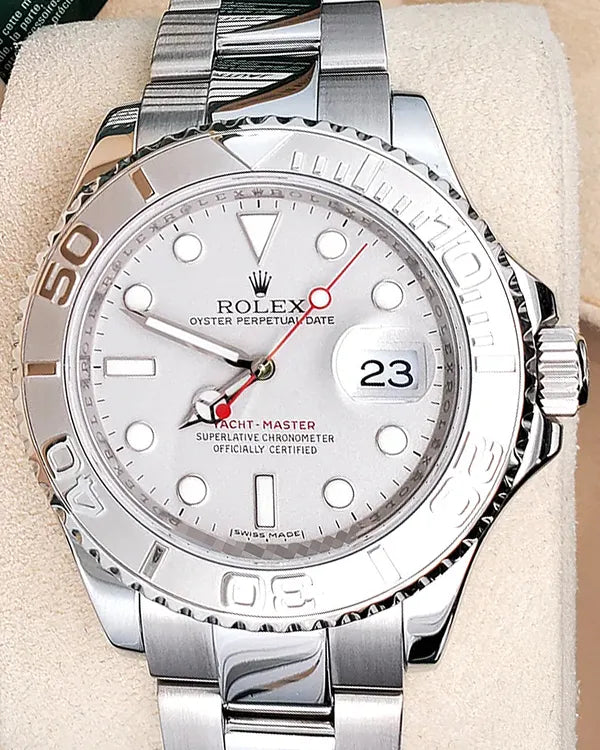 2007 Rolex Yacht-Master 40MM Silver Dial Oyster Bracelet (16622)