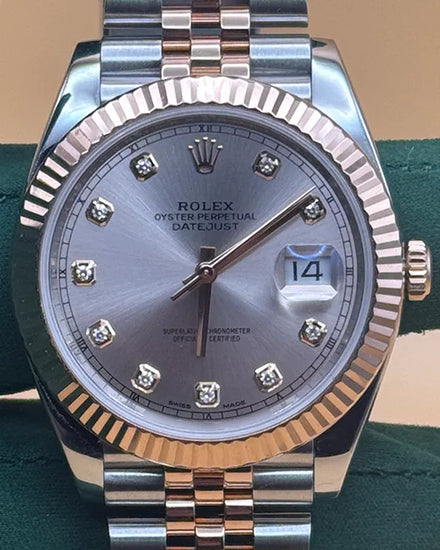 2017 Rolex Datejust 41MM Sundust Dial Two-Tone Jubilee Bracelet (126331)