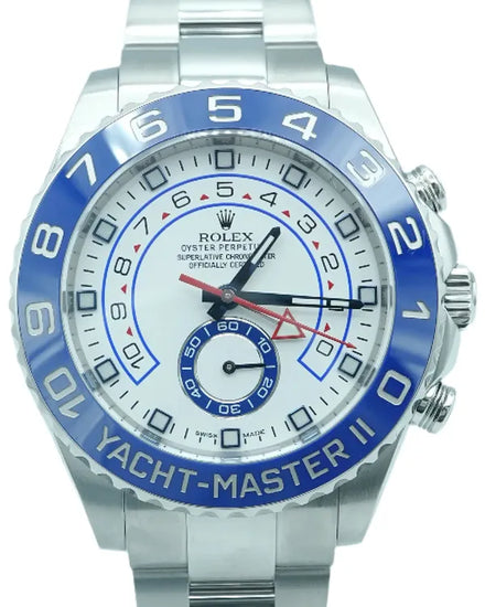 2016 Rolex Yacht-Master II 44MM White Dial Oyster Bracelet (116680)