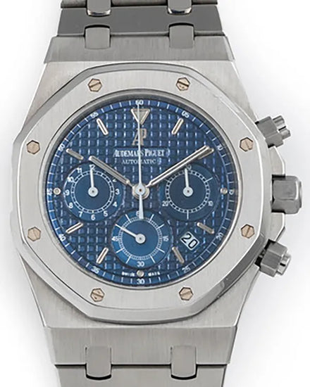 Audemars Piguet Royal Oak 39MM Blue "Kasparov" Dial Steel Bracelet (25860ST.OO.1110ST.03)