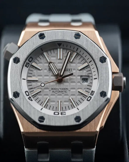 2020 Audemars Piguet Royal Oak Offshore "Japan Diver” L.E. 42MM Grey Dial Rubber Strap (15711OI.OO.A006CA.01)
