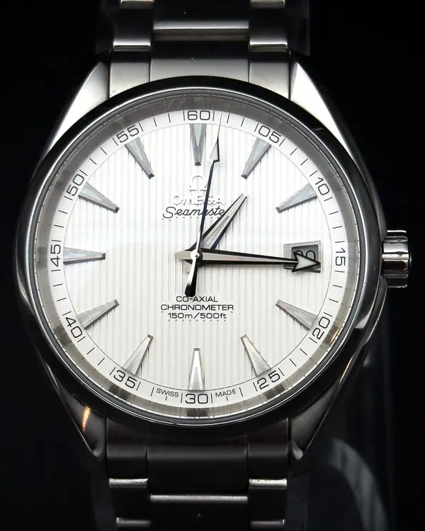 (Albert) Omega Seamaster Aqua Terra 41.5MM Silver Dial Steel Bracelet (231.10.42.21.02.001)