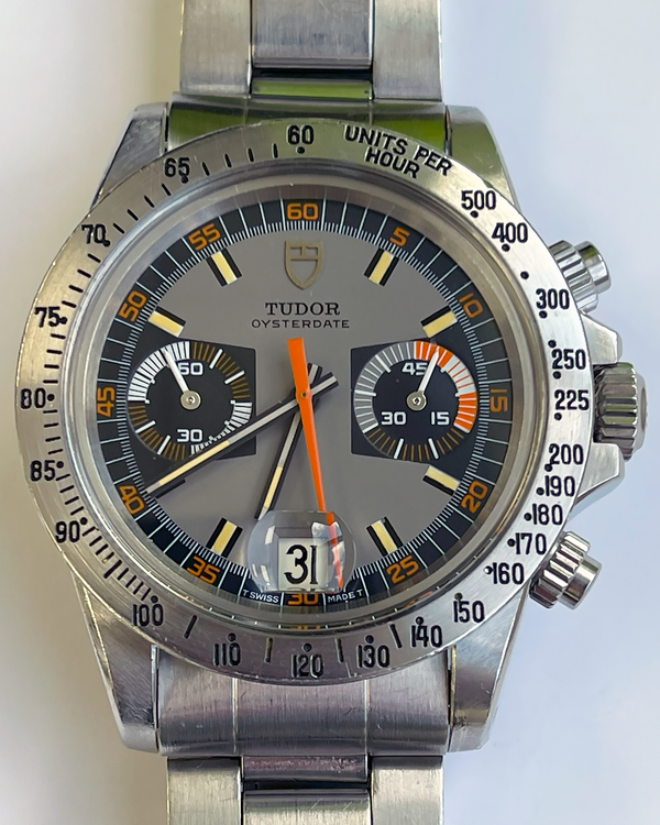 1972 Tudor Monte Carlo 40MM Grey Dial Steel Bracelet (7159/0)