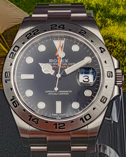 2019 Rolex Explorer II 42MM Black Dial Oyster Bracelet (216570)