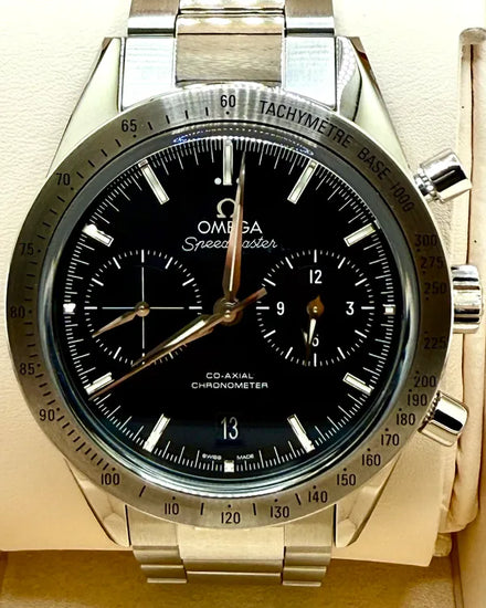 2023 Omega Speedmaster '57 Chronograph 41.5MM Black Dial Steel Bracelet (331.10.42.51.01.001)