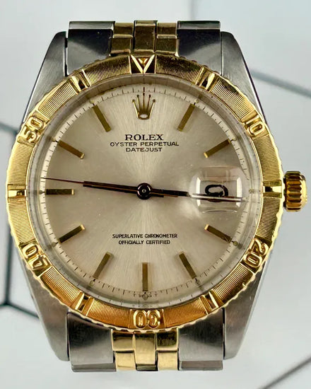 Rolex Datejust Turn-O-Graph 36MM "Pie Pan" Champagne Dial Two-Tone Jubilee Bracelet (1625)