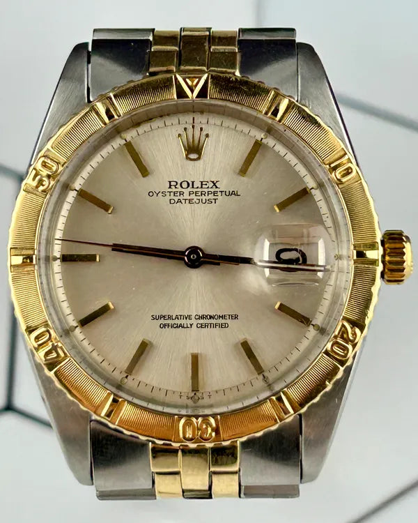 Rolex Datejust Turn-O-Graph 36MM Champagne Dial Two-Tone Jubilee Bracelet (1625)