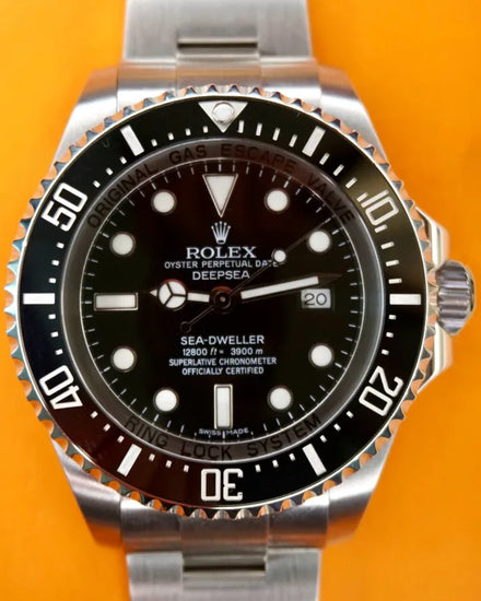 2014 Rolex Sea-Dweller Deepsea 44MM Black Dial Oyster Bracelet (116660)
