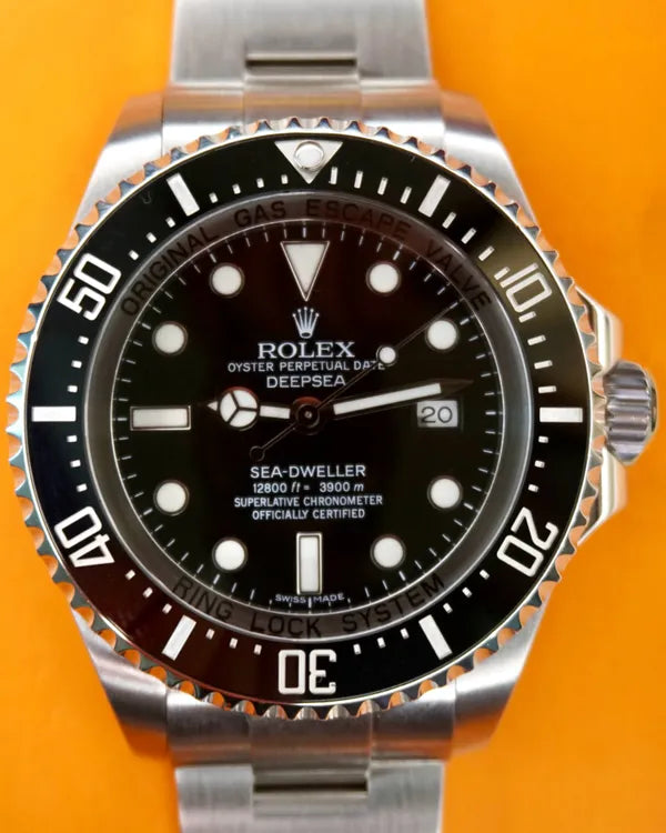 2014 Rolex Sea-Dweller Deepsea 44MM Black Dial Oyster Bracelet (116660)