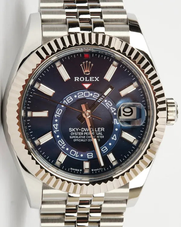 2024 Rolex Sky-Dweller 42MM Blue Dial Jubilee Bracelet (336934)