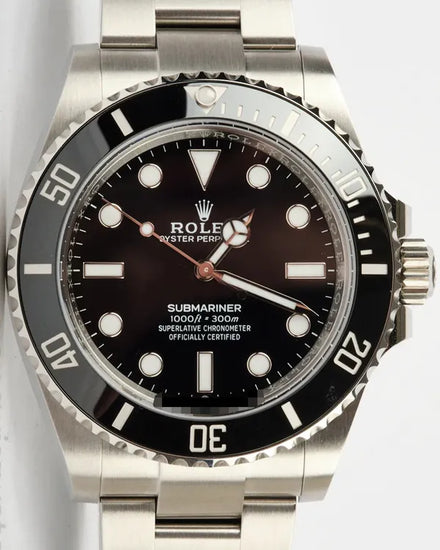 2024 Rolex Submariner No-Date 41MM Black Dial Oyster Bracelet (124060)