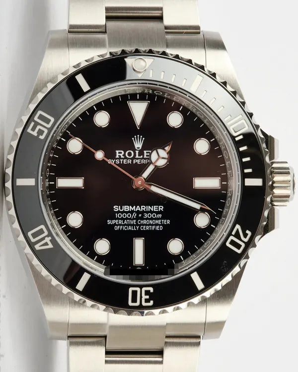 2024 Rolex Submariner No-Date 41MM Black Dial Oyster Bracelet (124060)