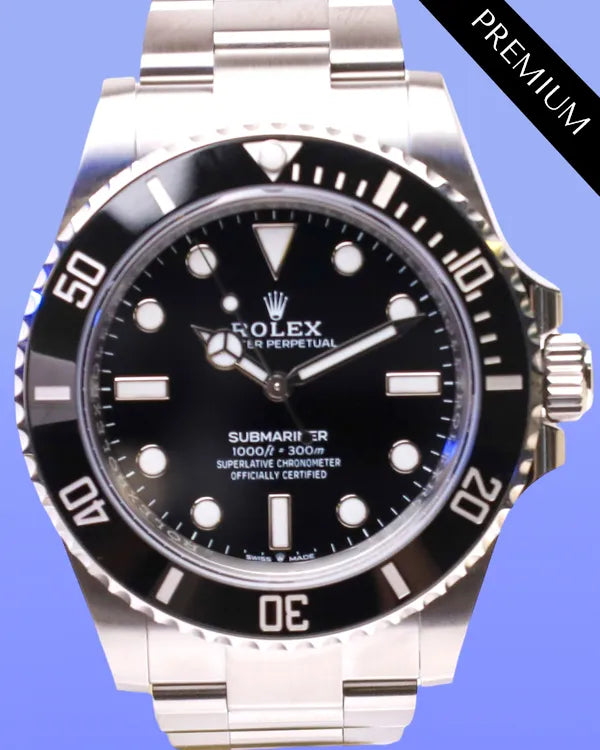 2025 Rolex Submariner No-Date 41MM Black Dial Oyster Bracelet (124060)