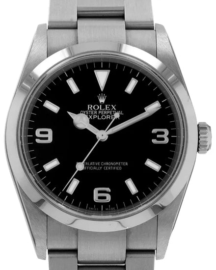2003 Rolex Explorer 36MM Black Dial Oyster Bracelet (114270)