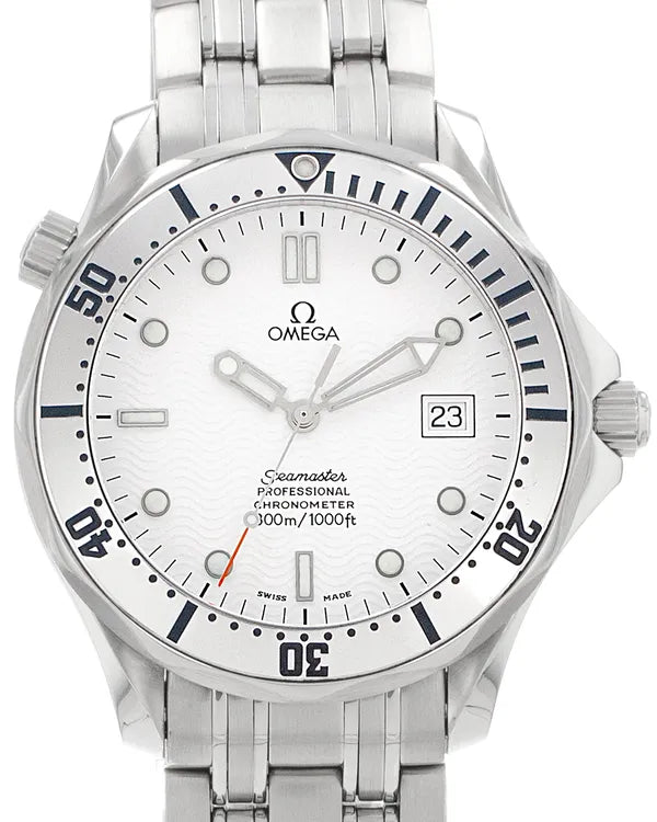Omega Seamaster 39.3MM White Dial Steel Bracelet (2532.20.00)