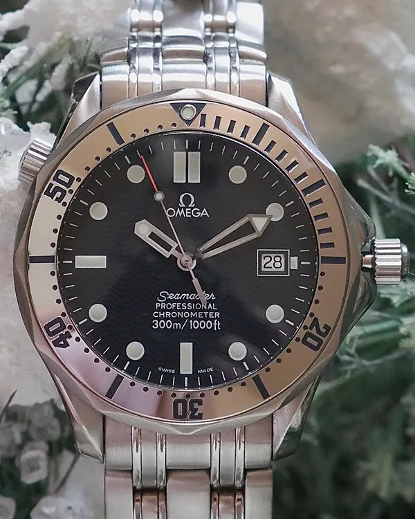 2014 Omega Seamaster Diver 300M 41MM Blue Dial Steel Bracelet (2532.80.00)