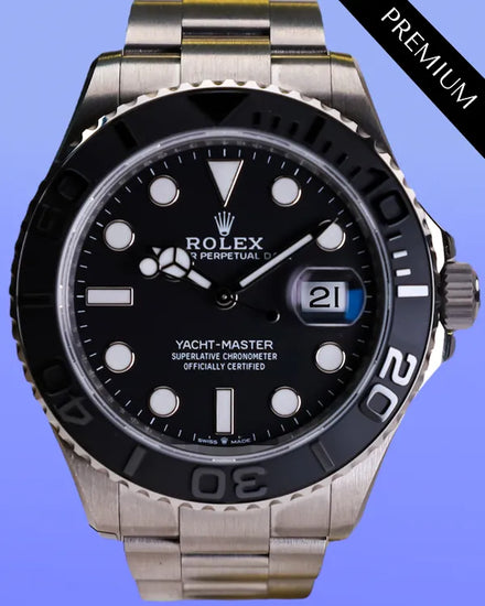 2025 Rolex Yacht-Master 42MM Black Dial Titanium Oyster Bracelet (226627)