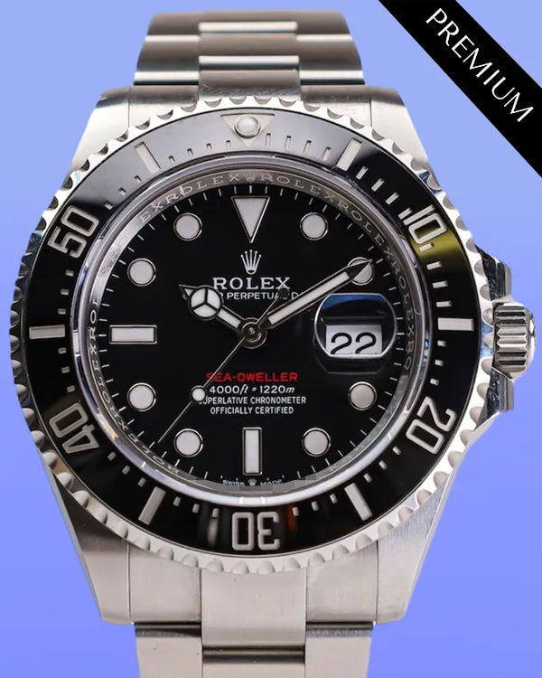 2023 Rolex Sea-Dweller 43MM Black Dial Oyster Bracelet (126600)