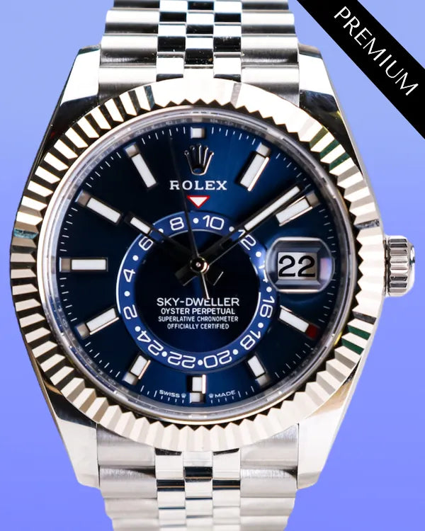 2025 Rolex Sky-Dweller 42MM Blue Dial Jubilee Bracelet (336934)