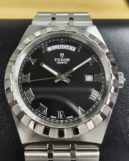 No Reserve - 2025 Tudor Royal 41MM Black Dial Steel Bracelet (28600)