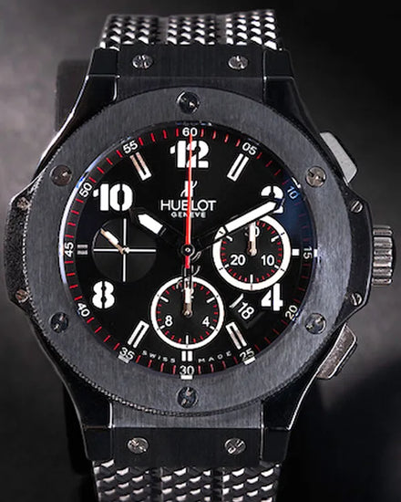 2011 Hublot Big Bang Black Magic 44MM Black Dial Rubber Strap (301.CX.130.RX)