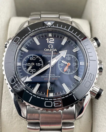 Omega Seamaster Planet Ocean 600M 45.5MM Black Dial Steel Bracelet (215.30.46.51.01.001)