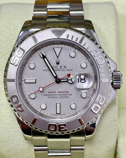 Rolex Yacht-Master 40MM Silver Dial Oyster Bracelet (16622)