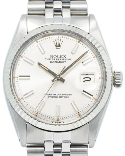 Rolex Datejust 36MM "Pie Pan" Silver Dial Jubilee Bracelet (1601)