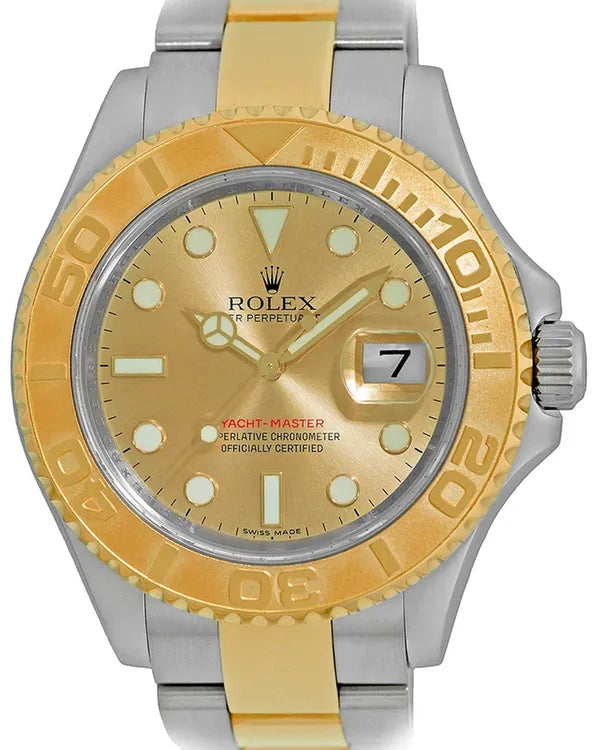 2013 Rolex Yacht-Master 40MM Champagne Dial Two-Tone Oyster Bracelet (16623)