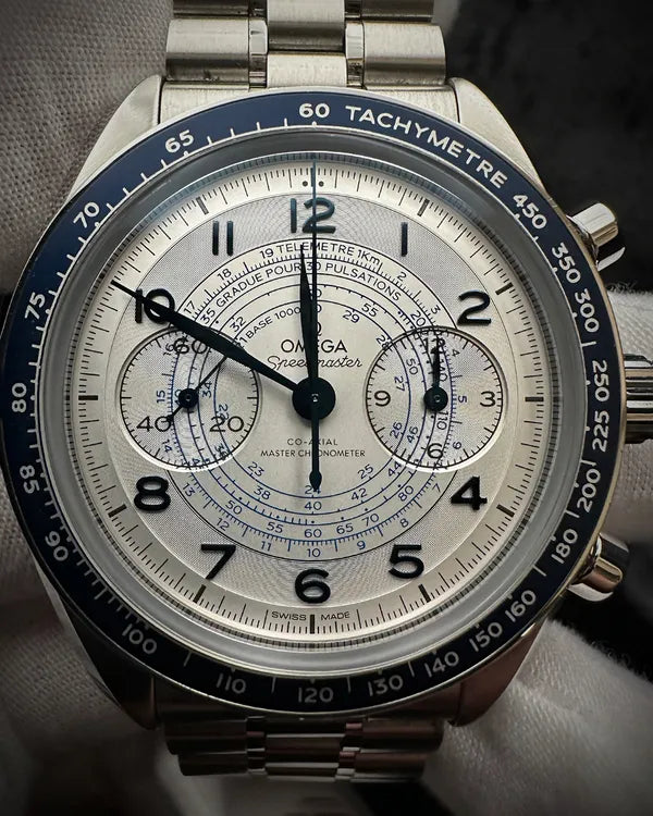 2022 Omega Speedmaster Chronoscope 43MM Silver Dial Steel Bracelet (329.30.43.51.02.001)