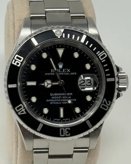 2004 Rolex Submariner Date 40MM Black Dial Oyster Bracelet (16610)