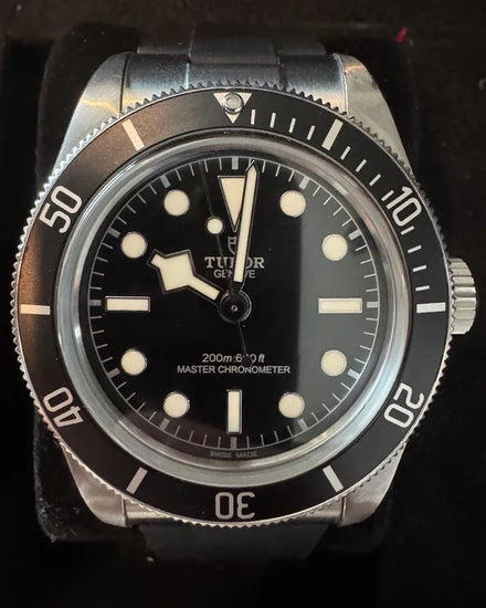 No Reserve - 2024 Tudor Black Bay 41MM Black Dial Rubber Strap (7941A1A0NU)