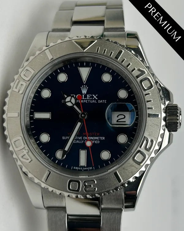 Rolex Yacht-Master 40MM Blue Dial Oyster Bracelet (116622)