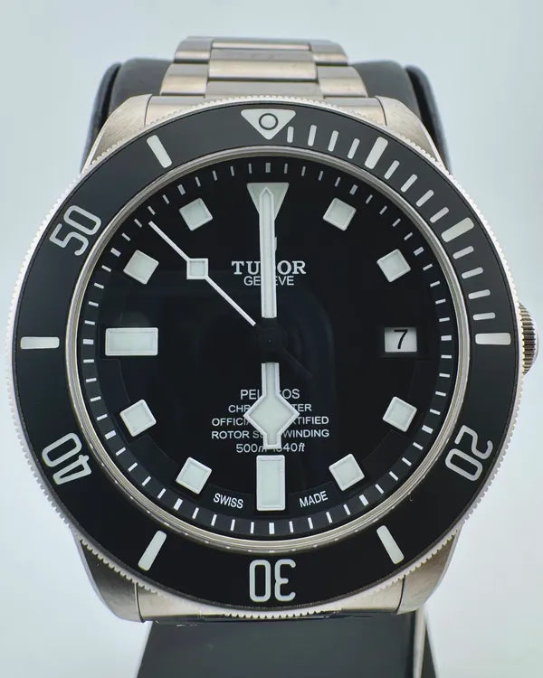 No Reserve - 2025 Tudor Pelagos 42MM Black Dial Titanium Bracelet (25600TN)