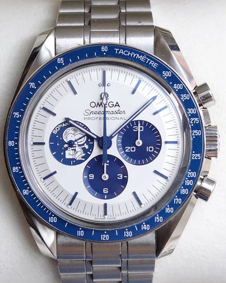 2023 Omega Speedmaster Anniversary Series “Silver Snoopy Award” 42MM Silver Dial Steel Bracelet (310.32.42.50.02.001)