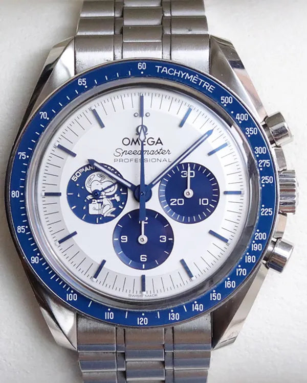 2023 Omega Speedmaster Anniversary Series “Silver Snoopy Award” 42MM Silver Dial Steel Bracelet (310.32.42.50.02.001)