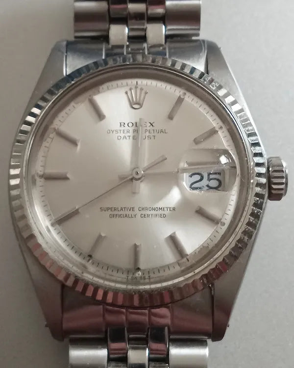 Rolex Datejust 36MM Silver Dial Jubilee Bracelet (1601)