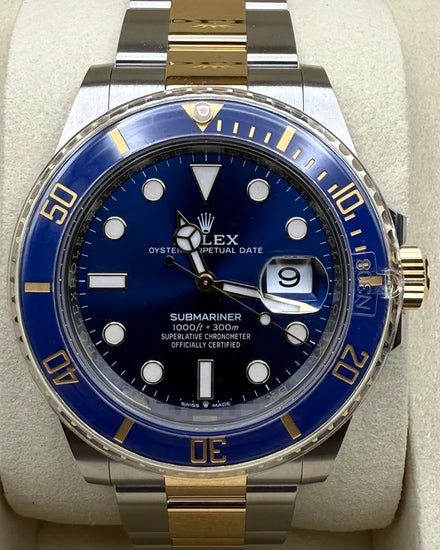 2025 Rolex Submariner Date "Bluesy" 41MM Blue Dial Two-Tone Oyster Bracelet (126613LB)