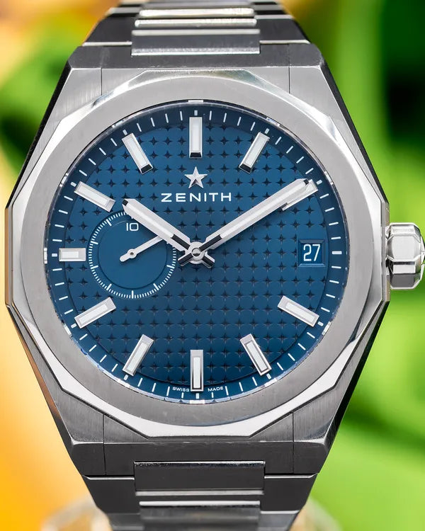 2022 Zenith Defy Skyline 41MM Blue Dial Steel Bracelet (03.9300.3620/51.I001)