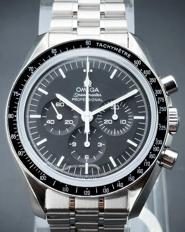 Omega Speedmaster Professional Moonwatch 42MM Black Dial Steel Bracelet (311.30.42.30.01.006)