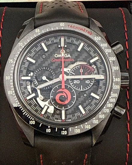 2020 Omega Speedmaster Dark Side of the Moon "Team Alinghi" S.E. 44.25MM Black Dial Rubber Strap (311.92.44.30.01.002)