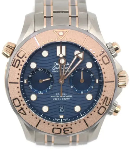 2024 Omega Seamaster Diver 300M "Numbered Edition" 44MM Blue Dial Titanium Bracelet (210.60.44.51.03.001)