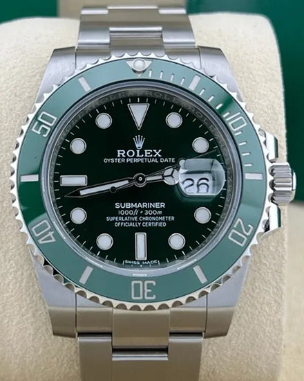 Rolex Submariner Date "Hulk" 40MM Green Dial Oyster Bracelet (116610LV)